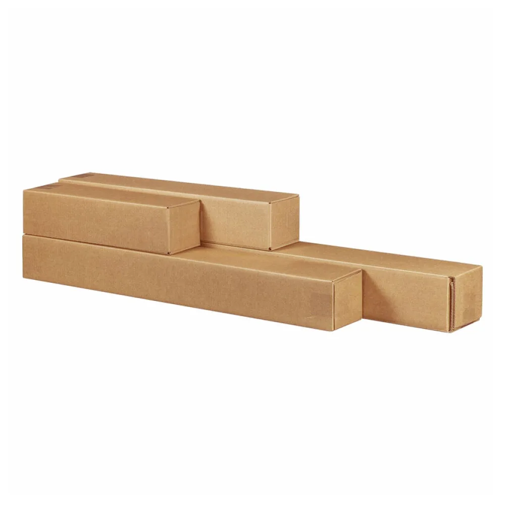 Versandhülsen 440x105x105mm LONGBOX braun, teleskopierbar bis 1400mm – Bild 2
