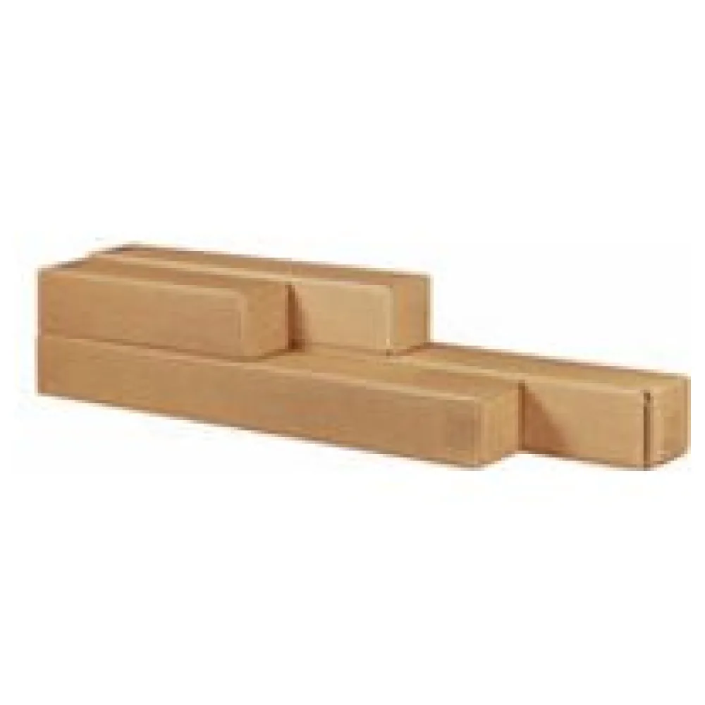 Versandhülsen 630x105x105mm LONGBOX braun, teleskopierbar bis1600mm – Bild 3