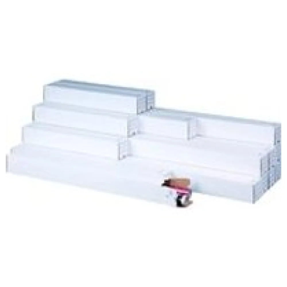 Versandhülsen 500x75x75mm PLANBOX weiß quadratisch mit Steckverschluss – Bild 3