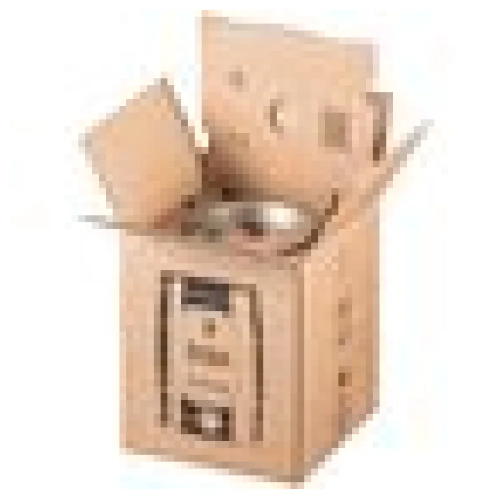 Versandkarton für Bierfass Partyfässer 5 Liter 228x227x271mm inkl. Fixiereinlagen braun – Bild 4