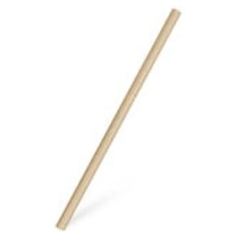 Papiertrinkhalme JUMBO kraft braun 200 mm O 8 mm, 100 Stk. – Bild 3