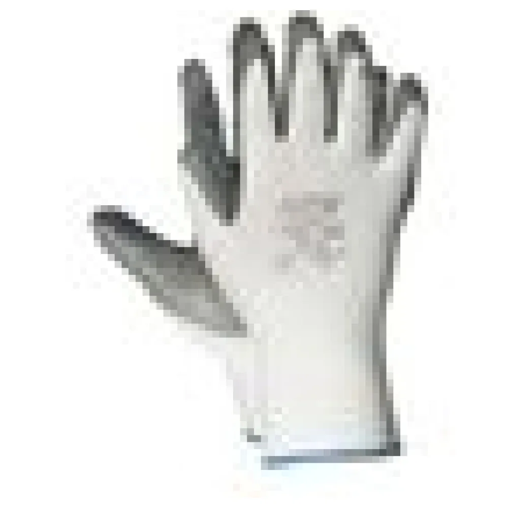 Arbeitshandschuhe Montagehandschuhe Nylon-Nitril Größe XL-10 Unisex grau, 12 Paar – Bild 4