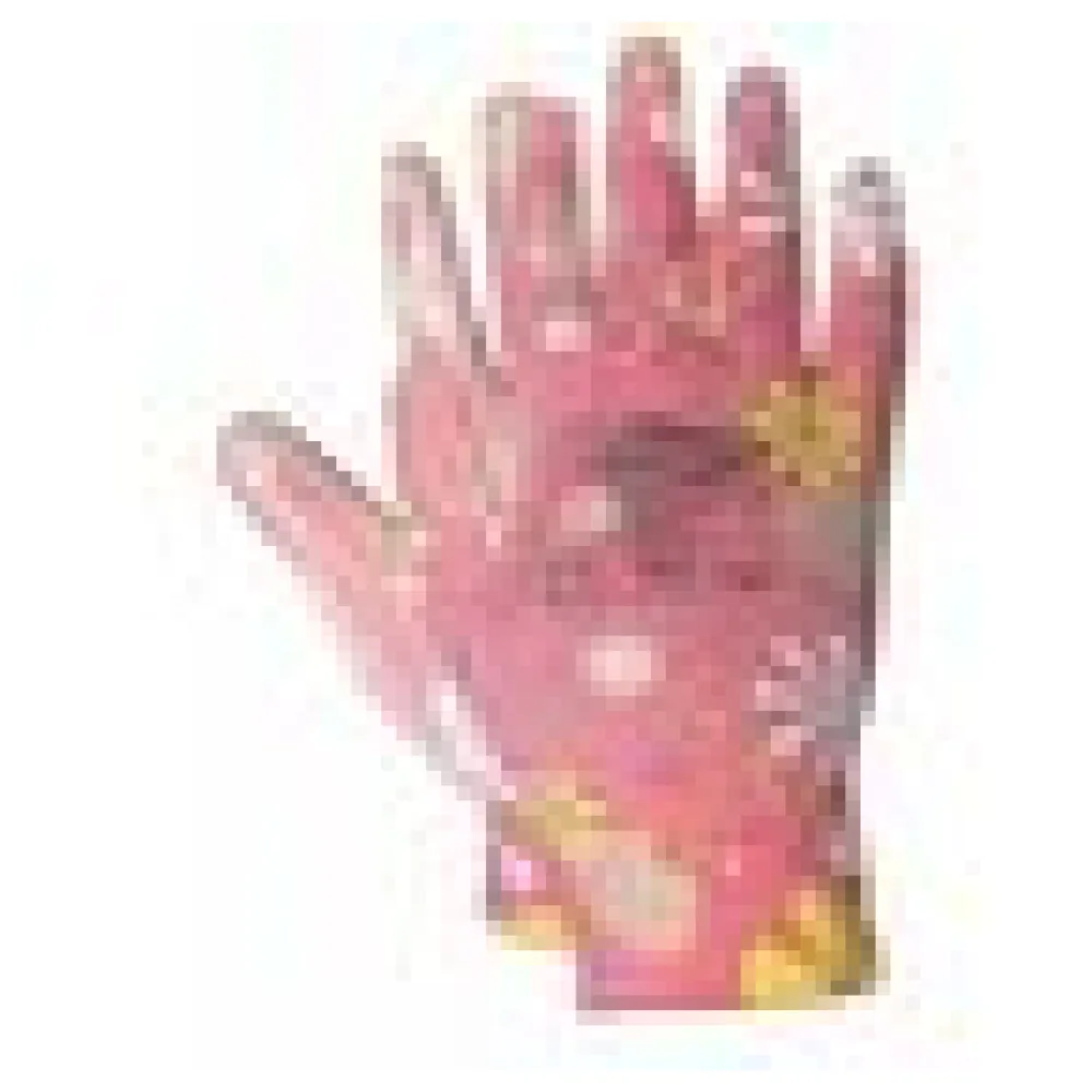 Arbeitshandschuhe, Montagehandschuhe Polyester - Polyurethan Größe M-8, dunkle Blumen, 12 Paar – Bild 4