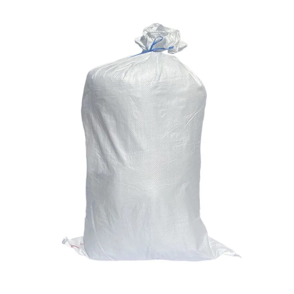 Schwerlastsack Gewebesack Hochwassersack Getreidesack Lagersack PP mit rotem Streifen 400 x 600 mm 15 kg weiss – Bild 2