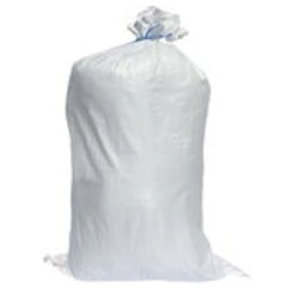 Schwerlastsack Gewebesack Hochwassersack Getreidesack Lagersack PP mit rotem Streifen 400 x 600 mm 15 kg weiss – Bild 3