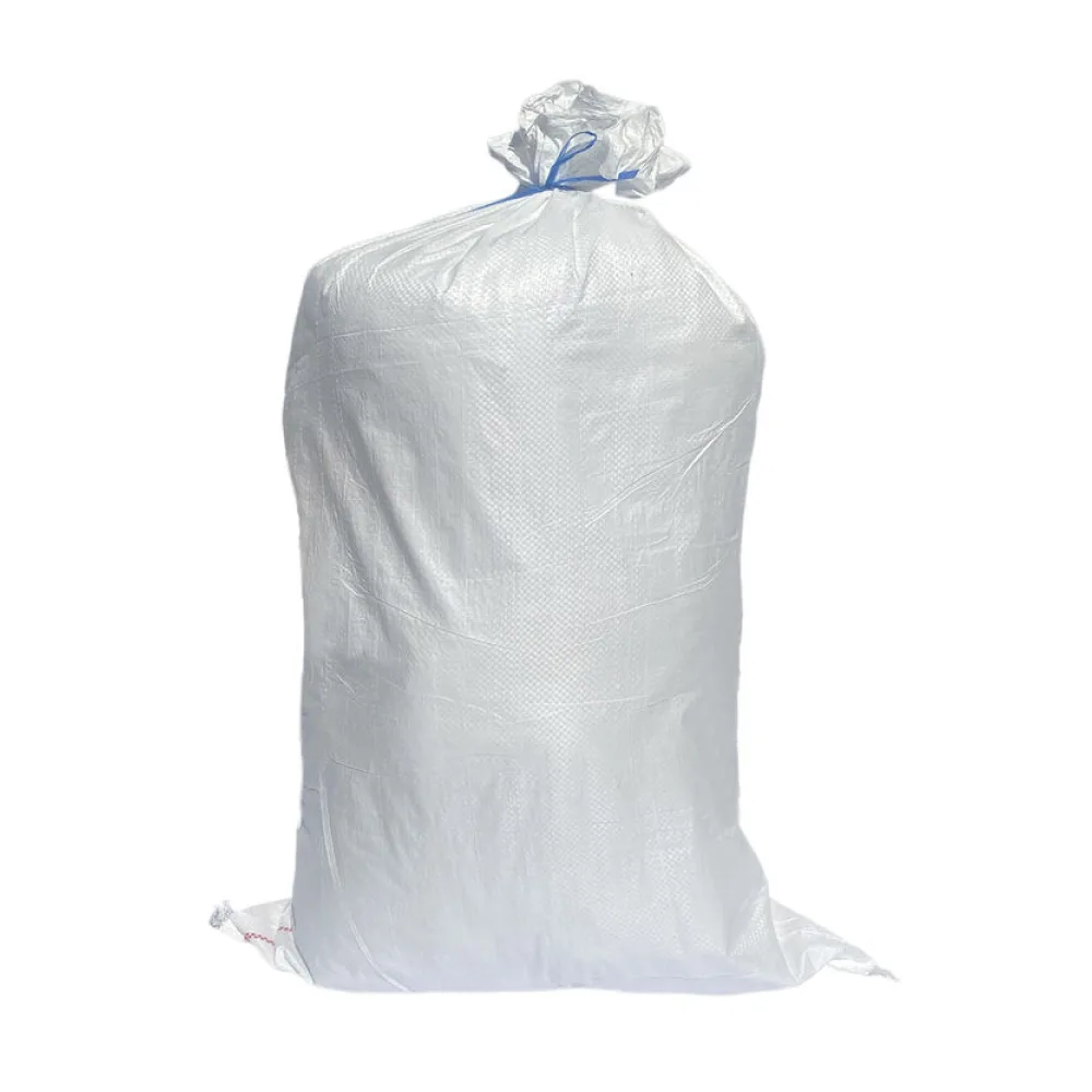 Schwerlastsack Gewebesack Hochwassersack Getreidesack Lagersack PP mit rotem Streifen 500 x 800 mm 30 kg weiss – Bild 2