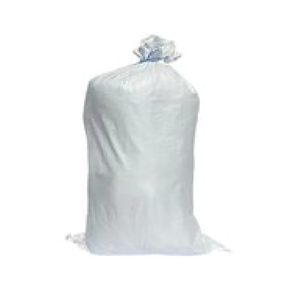 Schwerlastsack Gewebesack Hochwassersack Getreidesack Lagersack PP mit rotem Streifen 500 x 900 mm 30 kg weiss