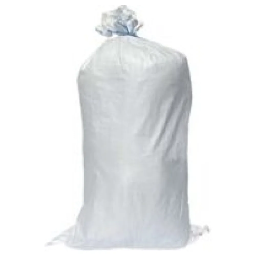 Schwerlastsack Gewebesack Laubsack Styroporsack Lagersack PP mit rotem Streifen 800 x 1800 mm 180g WEISS – Bild 3
