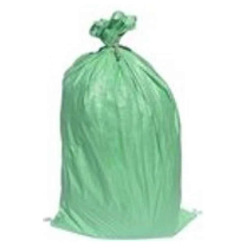 Schwerlastsack Gewebesack Hochwassersack Getreidesack Lagersack PP mit rotem Streifen 500 x 800 mm 30 kg grün – Bild 3