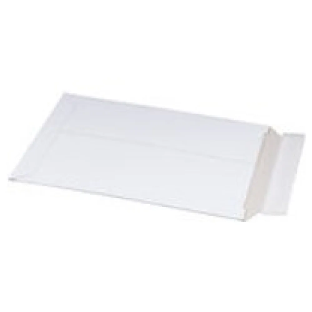 Vollpappe-Versandtasche 237x342mm stabile Vollpappe Selbstklebeverschluss A4+ weiß – Bild 3