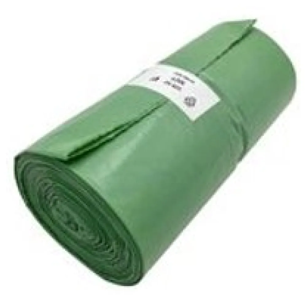 Müllsäcke 120 Liter 70 x 110 cm LDPE grün 25 Stk. – Bild 3