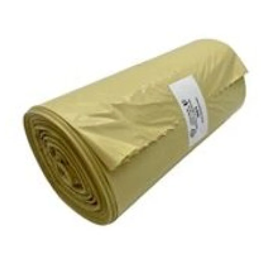 Müllsäcke 120 Liter 70 x 110 cm LDPE gelb 25 Stk. – Bild 3