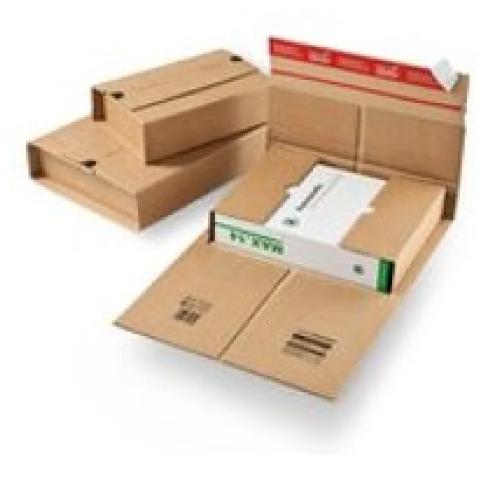Universal-Versandverpackung 300 x 210 x -100mm Extra Stabil mit Selbstklebeverschluss & Aufreißfaden – Bild 3
