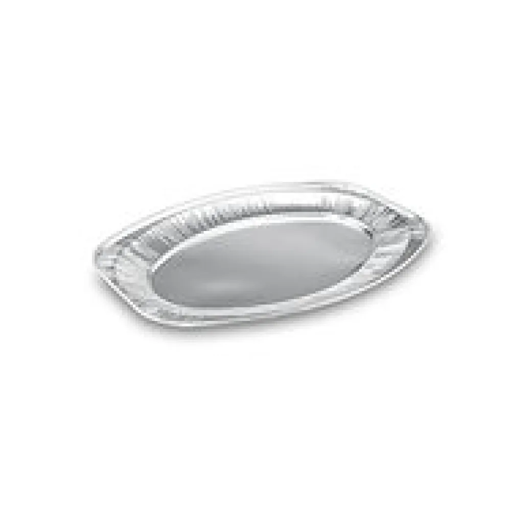 Alu-Catering-Platten Aluminium-Partyplatten Servierplatten 43 x 29 cmm, 10 Stk.