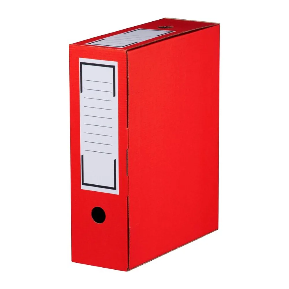Archiv-Ablagebox 315x96x260mm wiederverschließbar rot – Bild 2