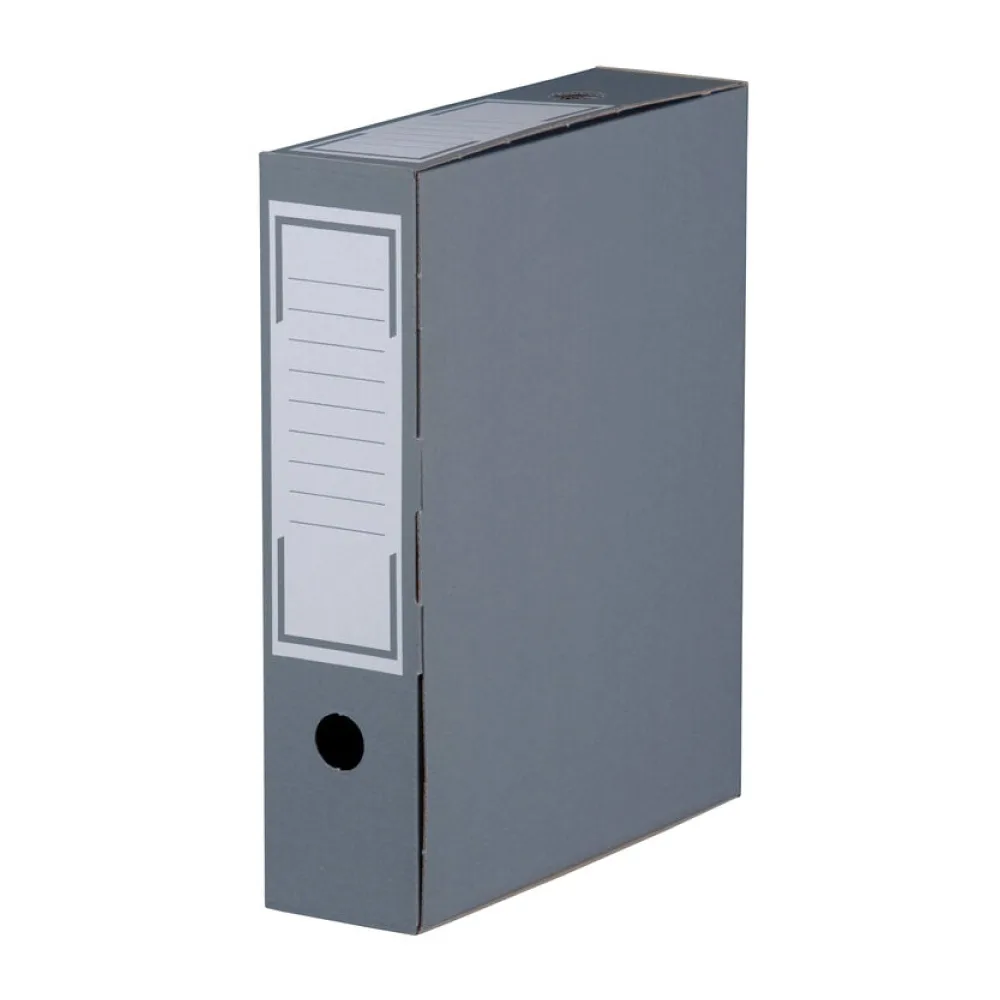 Archiv-Ablagebox 315x76x260mm, wiederverschließbar anthrazit – Bild 2