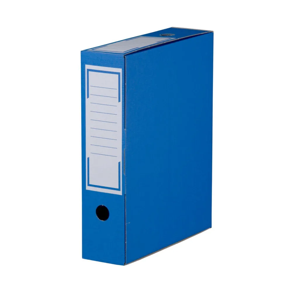 Archiv-Ablagebox 315x76x260mm wiederverschließbar blau – Bild 2