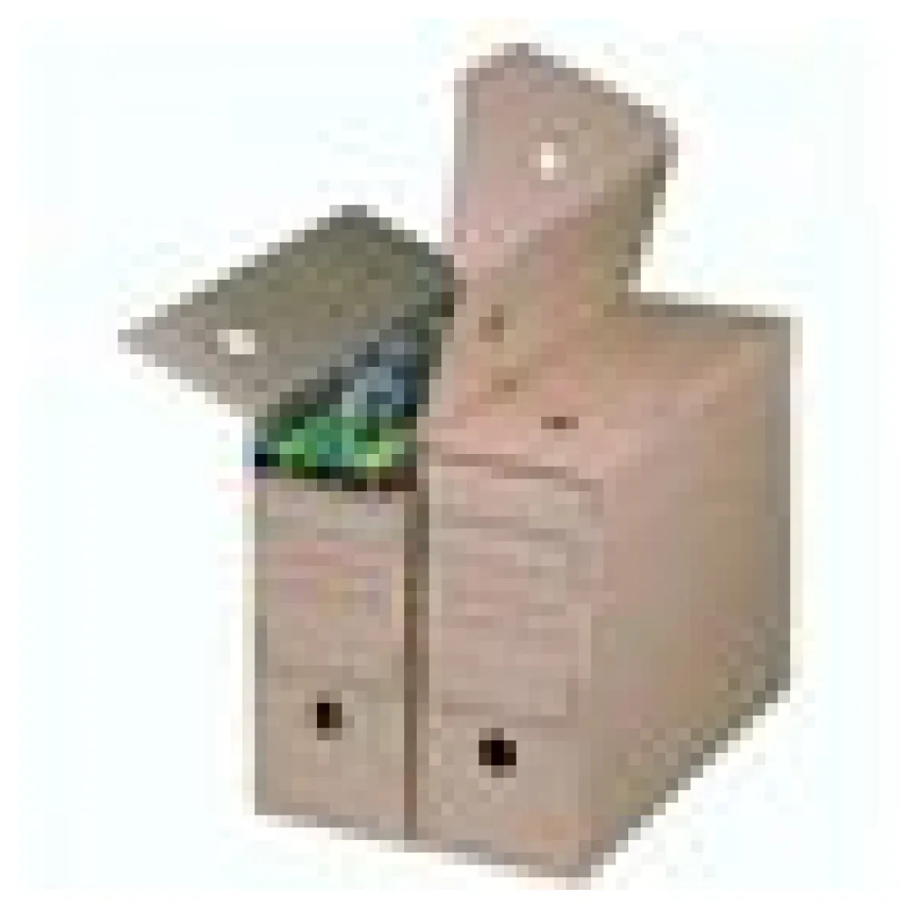 Archiv-Ablagebox für Hängemappen 328x115x239mm wiederverschließbar braun – Bild 4