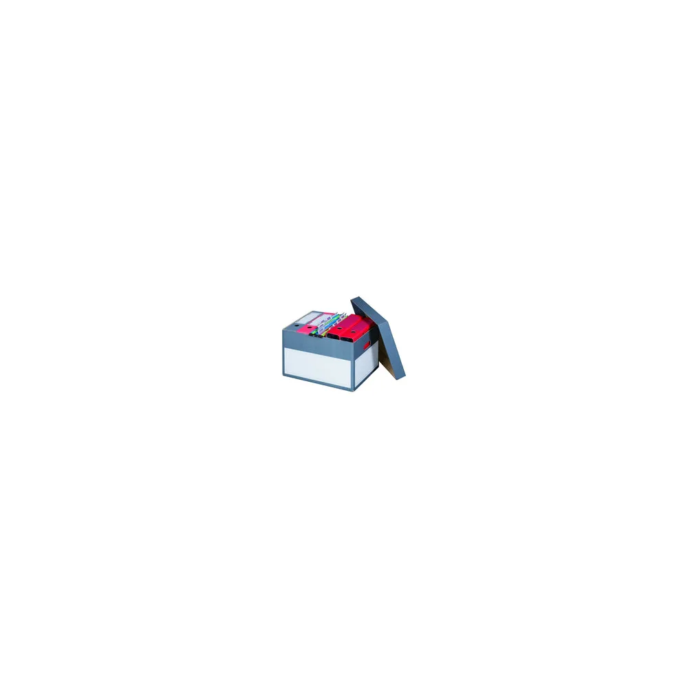Archivbox mit Deckel 414x331x266mm anthrazit