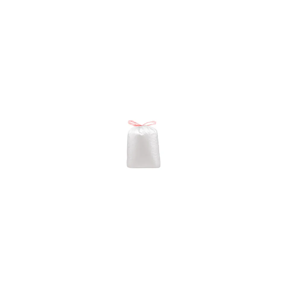 Müllsäcke mit Zugband 120 Liter 70 x 100 cm ECONOMY LDPE weiß, 10 Stk.