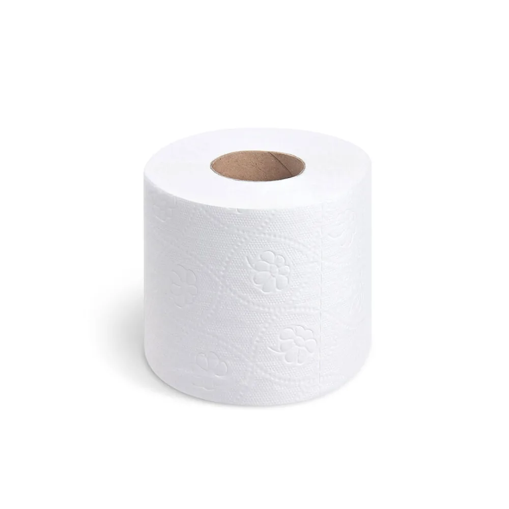 Toilettenpapier perforation 3-lagig O 12cm 28m 250 Blatt FSC-Mix, 8 Stk. – Bild 2