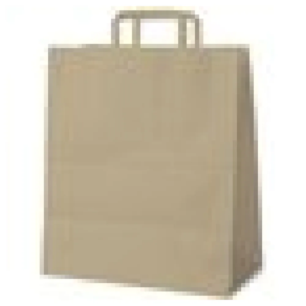 Papiertragetaschen 48 x 45 x 17 cm mit EAN-Code braun, 200 Stk. – Bild 4