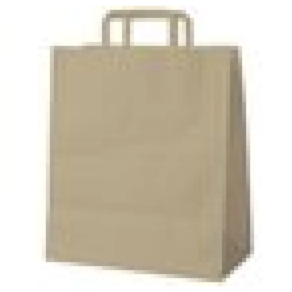 Papiertragetaschen 45 x 40 x 16 cm mit EAN-Code braun, 200 Stk. – Bild 4