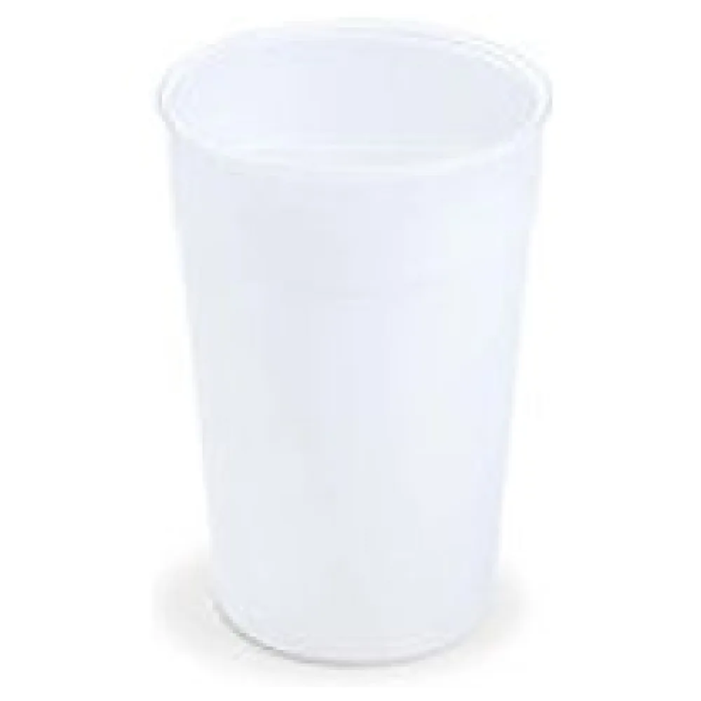 Mehrwegbecher Heißgetränkebecher transparent milchig transluzent Eichstrich 300ml O 80mm, 10 Stk. – Bild 3