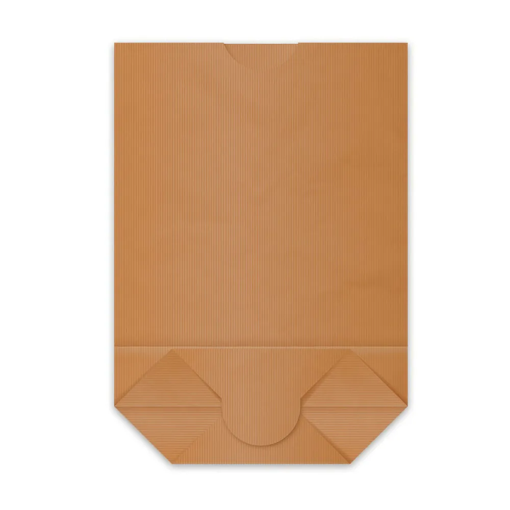 Kreuzbodenbeutel Kraftpapier FSC Mix 28 x 45 cm geeignet für 5kg, 500 Stk – Bild 2