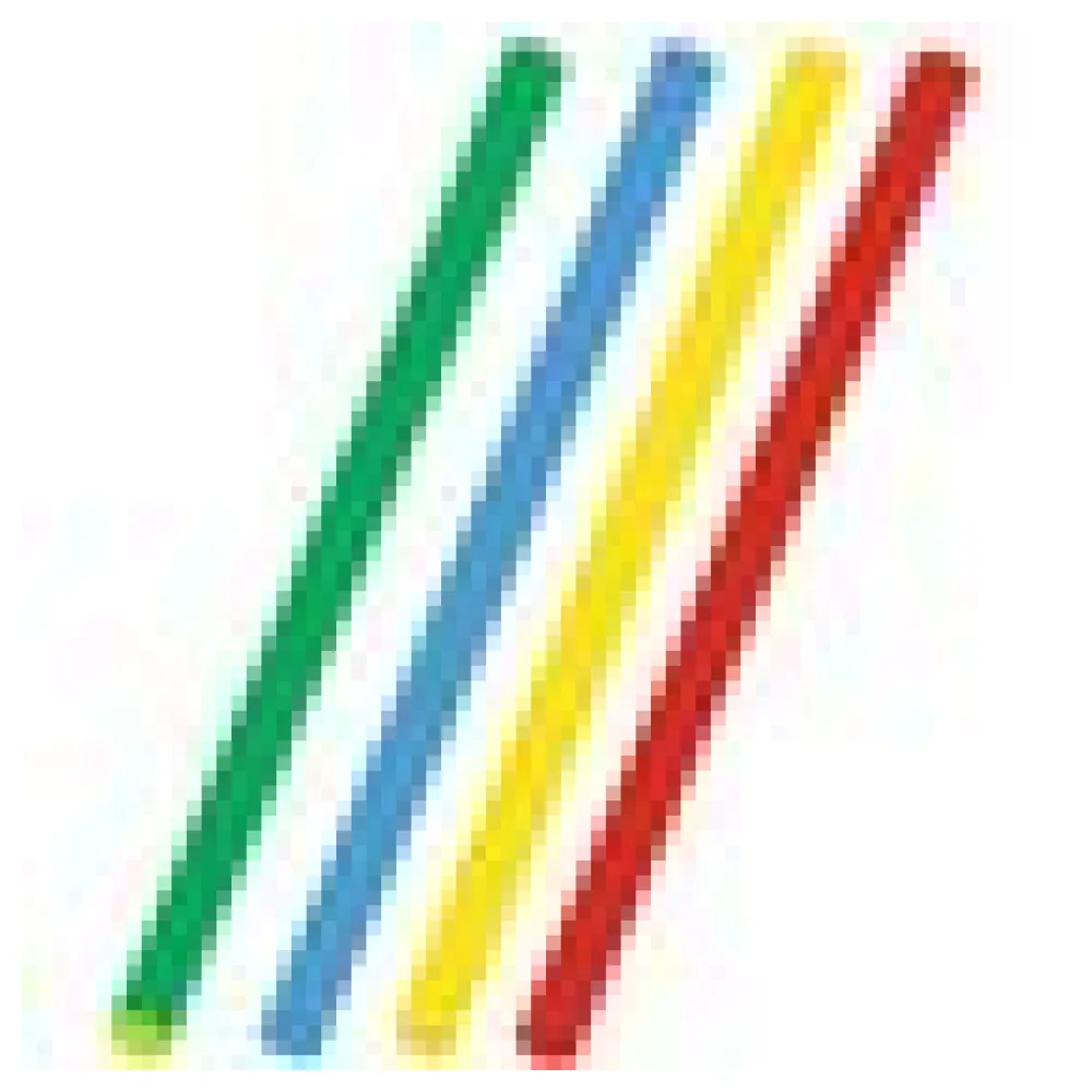 Trinkhalme Strohhalme Kunststoff PP Mehrweg bunt gemischt 240 mm O 8mm, 250 Stk. – Bild 4