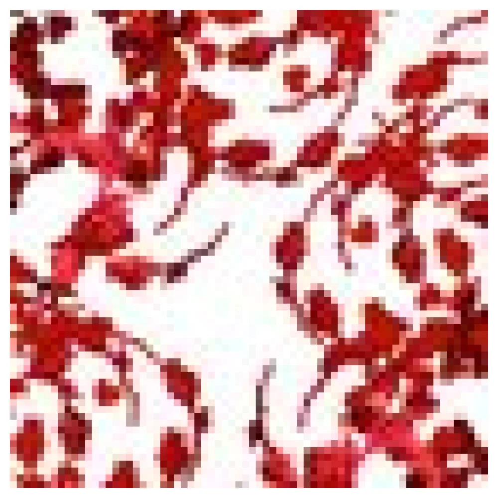 Metallkonfetti Rosen und Herzen, Metallic rot, 25mm, 15gr. – Bild 4