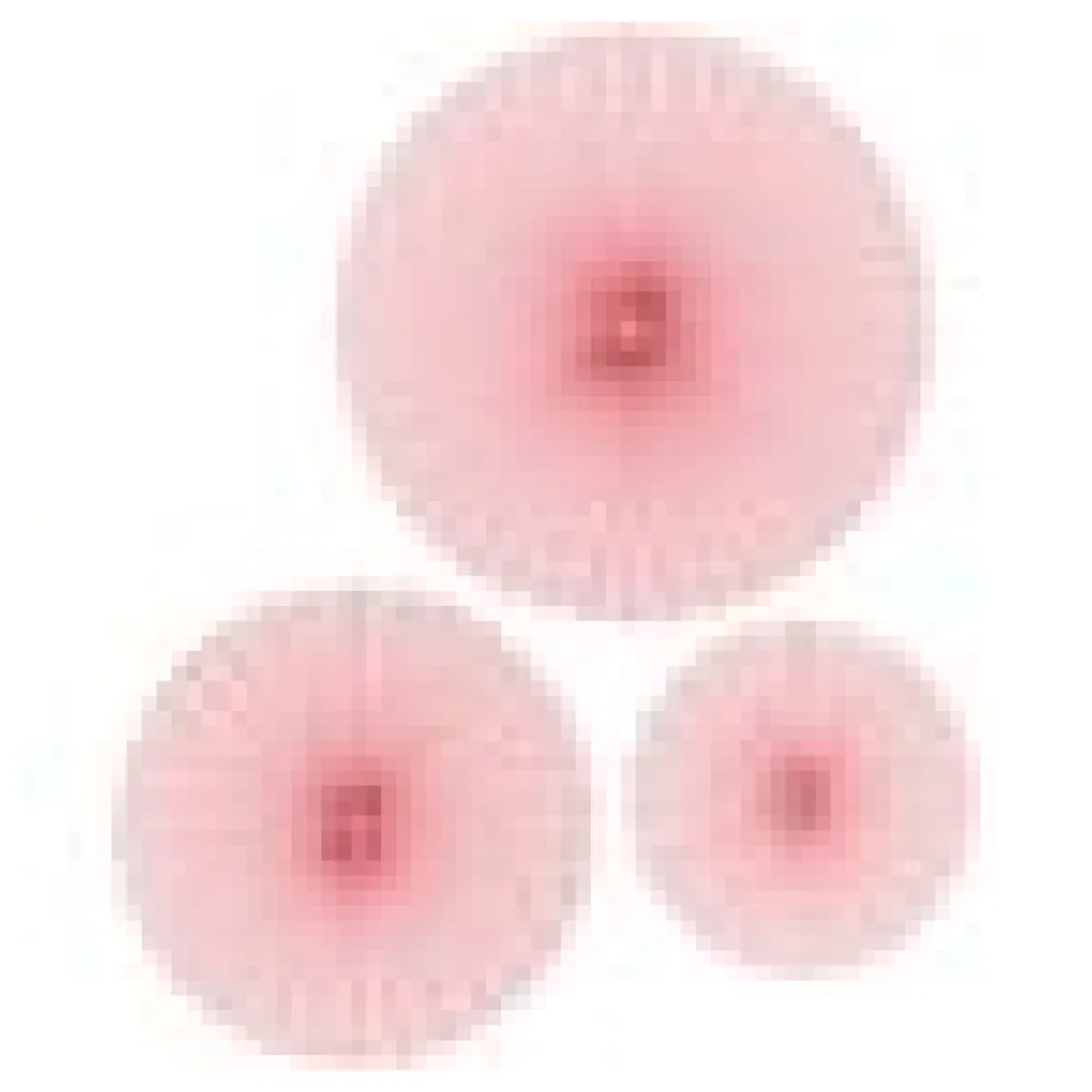 Rosetten Set rosa O 30/40/50 cm, 3 Stk. – Bild 4