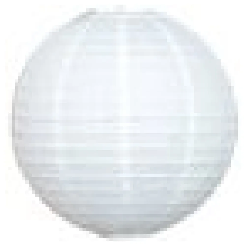 Lampion rund weiß O 25 cm – Bild 4