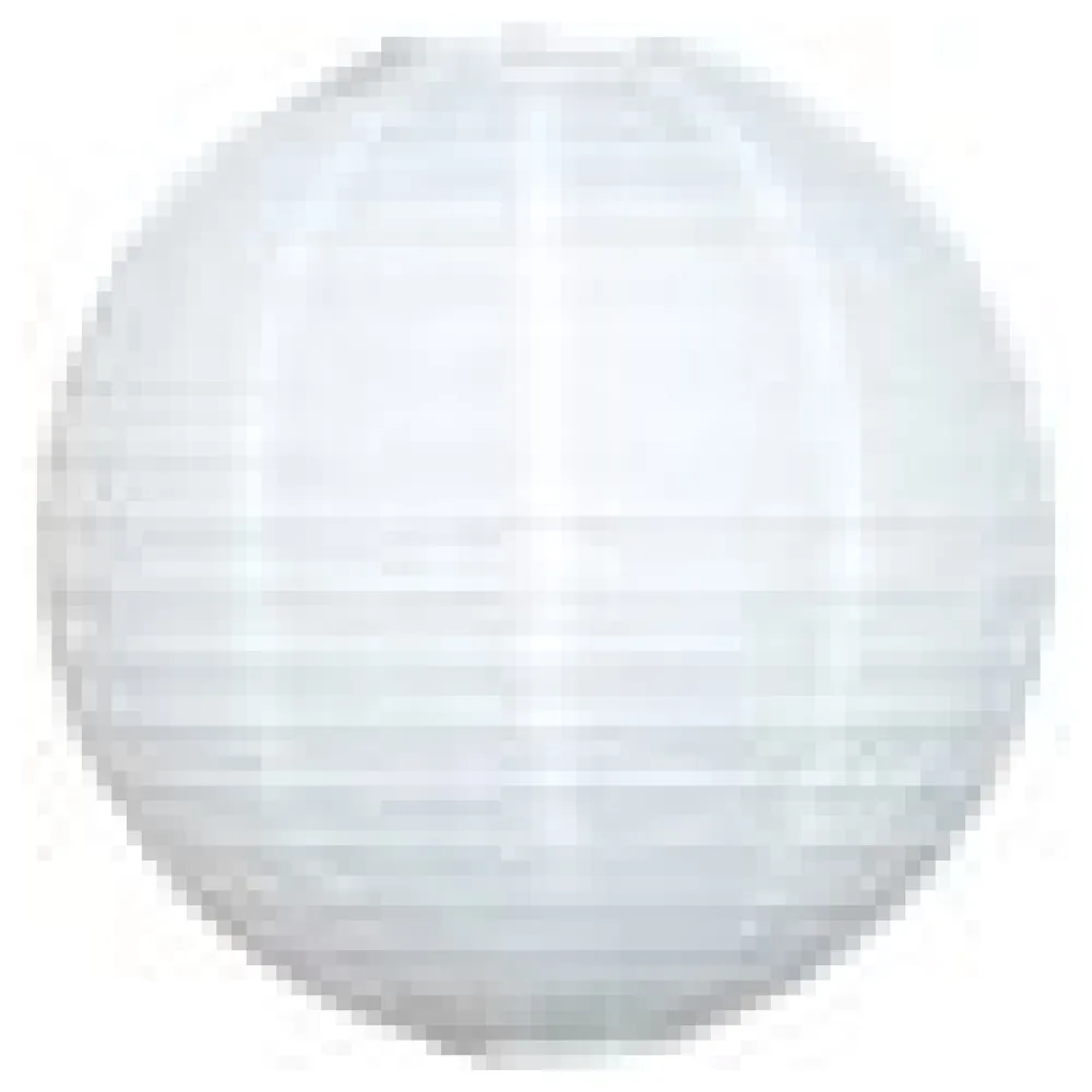 Lampion rund weiß O 35 cm – Bild 4