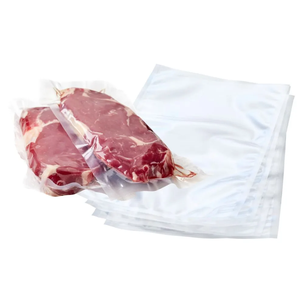 Siegelrandbeutel Vakuumbeutel PA/PE 400 x 400 mm transparent 90 my, 500 Stk. – Bild 2