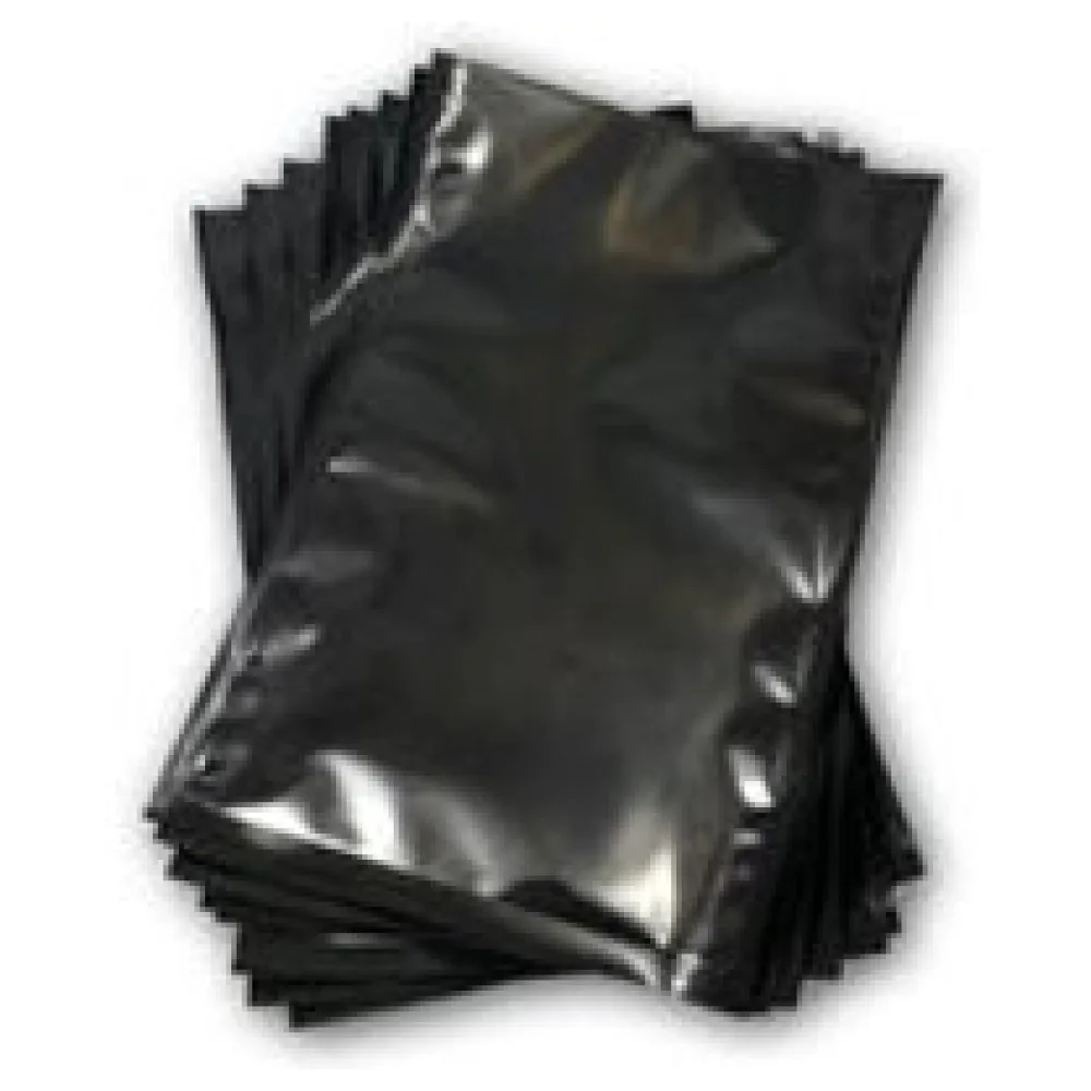 Siegelrandbeutel Vakuumbeutel PA/PE 290 x 500 mm schwarz/ transparent 90 my, 500 Stk. – Bild 3