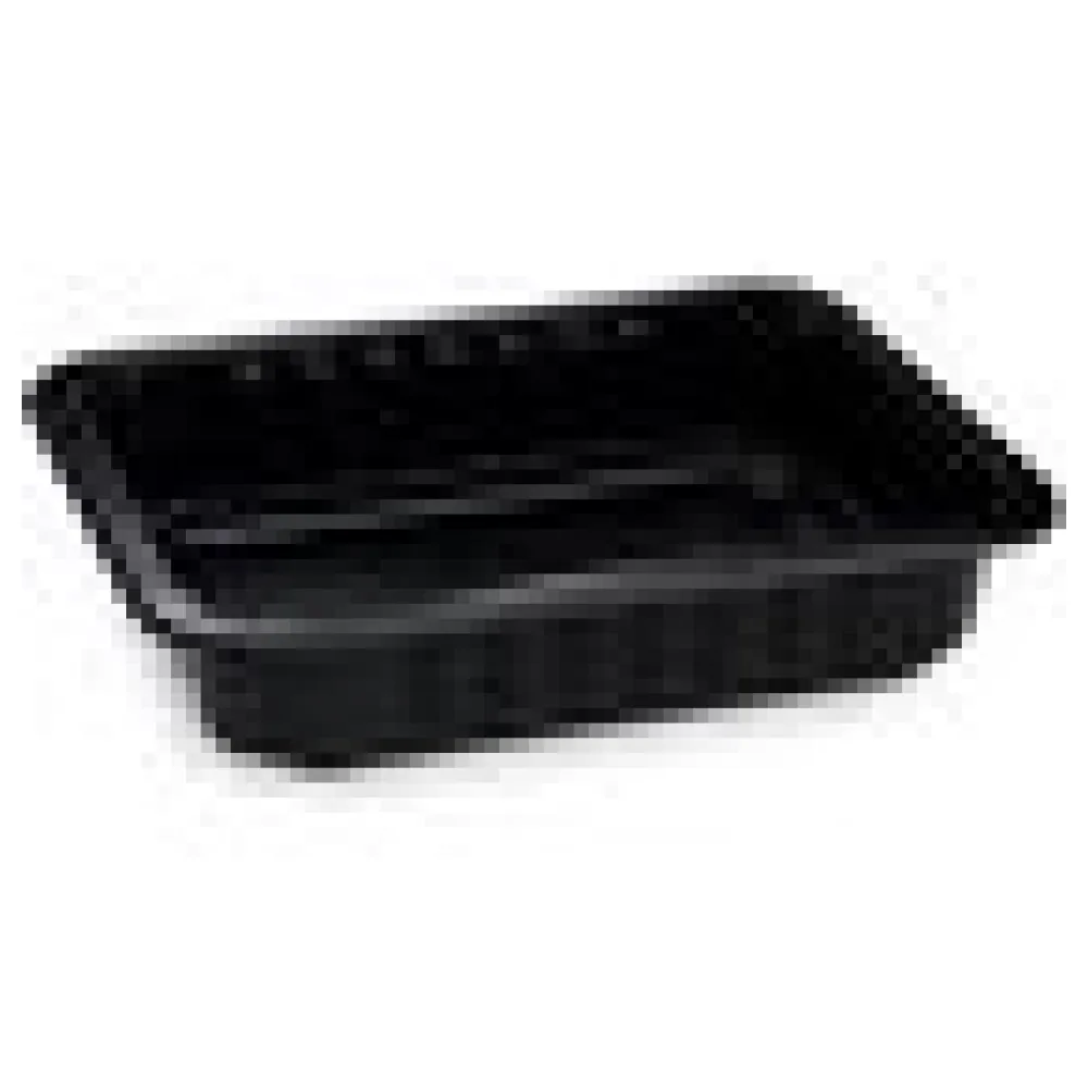 Siegelschalen Menüschalen ungeteilt 22,7 x 17,8 x 5 cm schwarz 1400ml, 320 Stk. – Bild 4