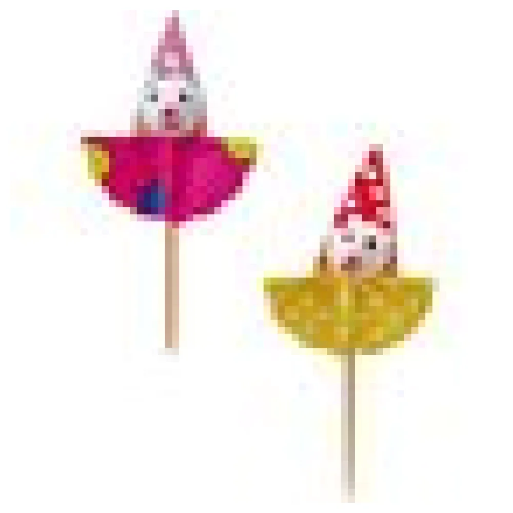 Deko-Picker "Clown", 8.5cm, 100 Stk. – Bild 4