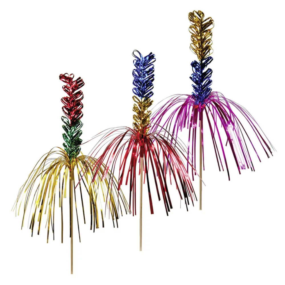 Glitzerpalmen "Fontäne", 21cm, 100 Stk. – Bild 2