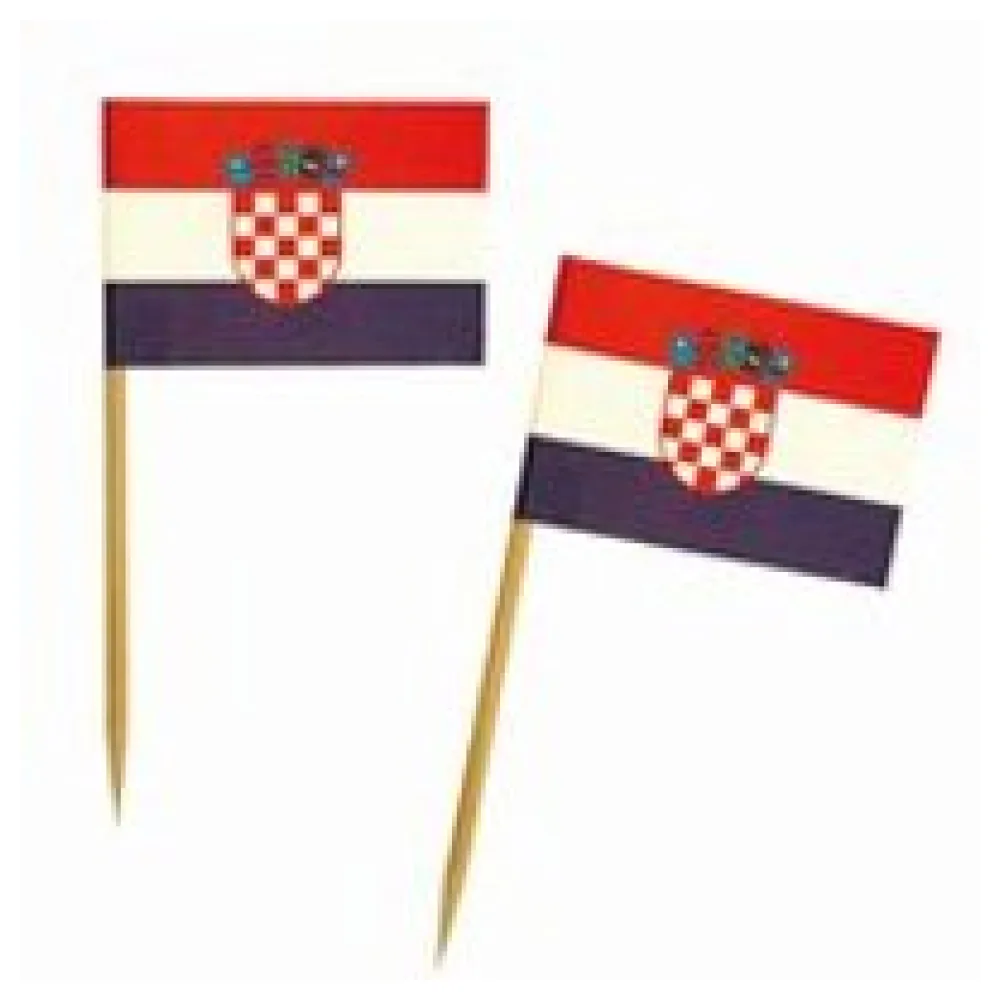 Fahnenpicker "Kroatien" 6.8cm, 500 Stk. – Bild 3