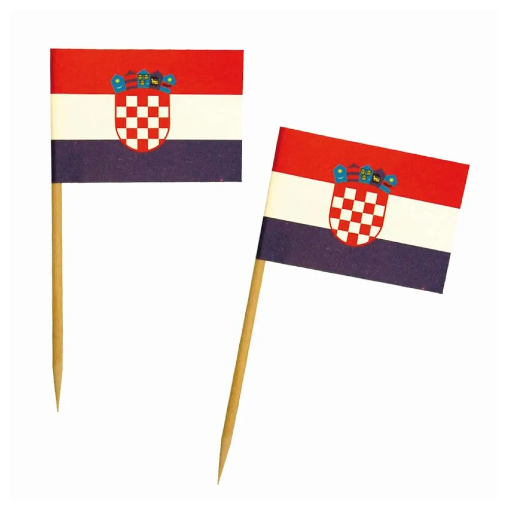 Fahnenpicker "Kroatien" 6.8cm, 500 Stk. – Bild 2