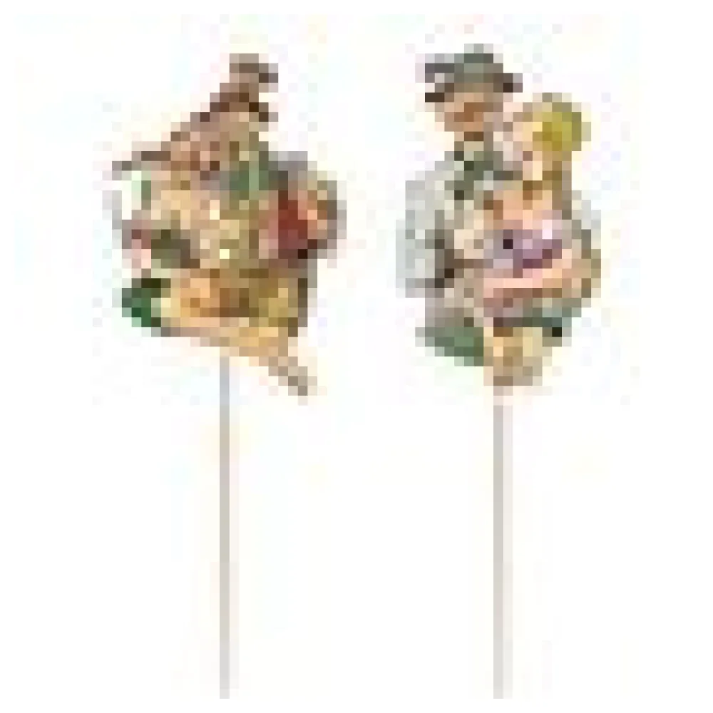 Deko-Picker "Trachtenpärchen Steirisch", 16cm, 100 Stk. – Bild 4