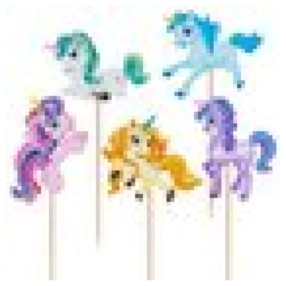Deko-Picker "Einhorn", 15cm, 100 Stk. – Bild 4