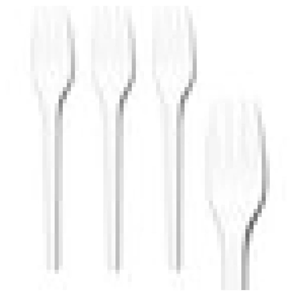 BIO Gabeln aus CPLA, wiederverwendbar, weiß, 16.3cm, 50 Stk. – Bild 4