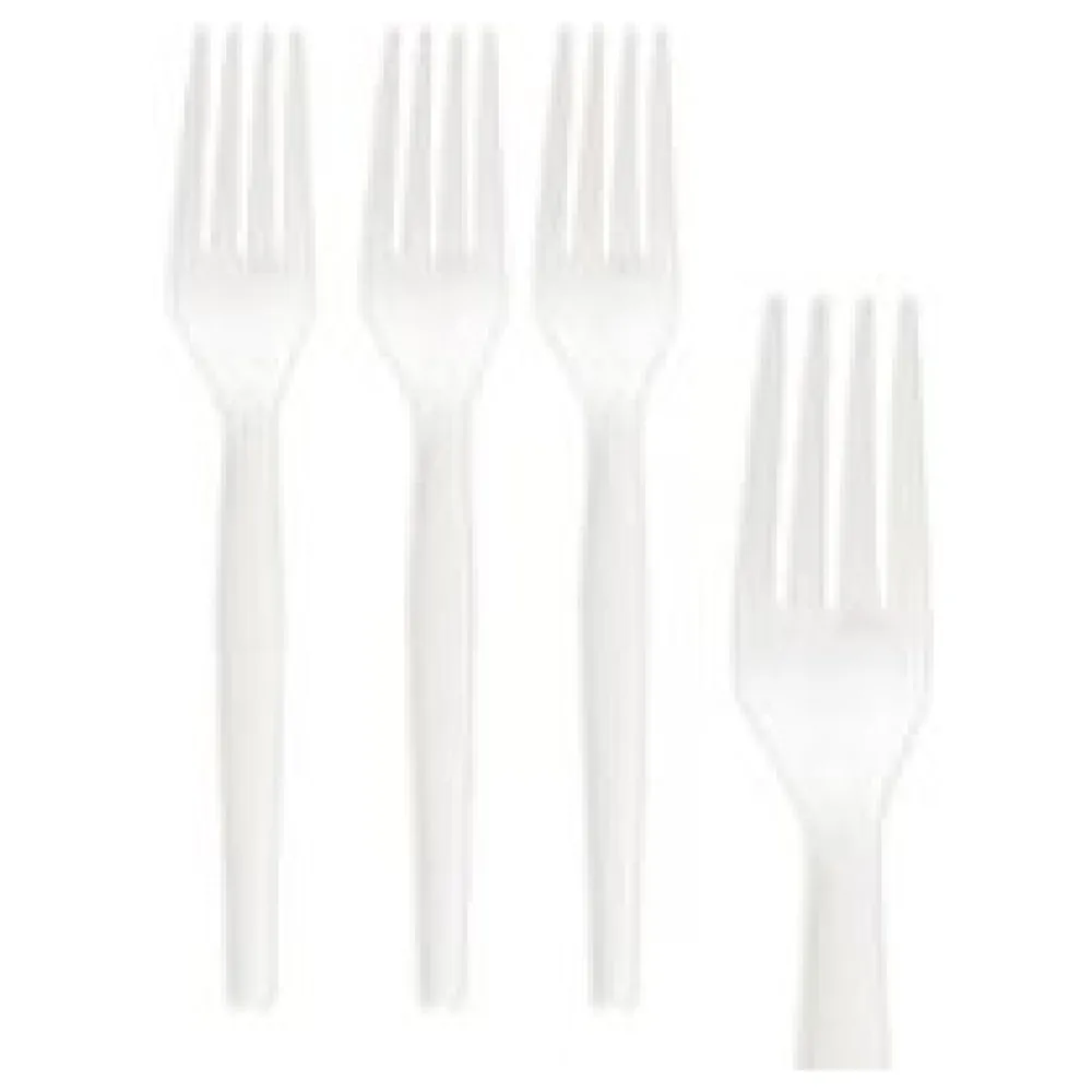 BIO Gabeln "Prestige" aus CPLA, wiederverwendbar, weiß, 18.1cm, 50 Stk. – Bild 3