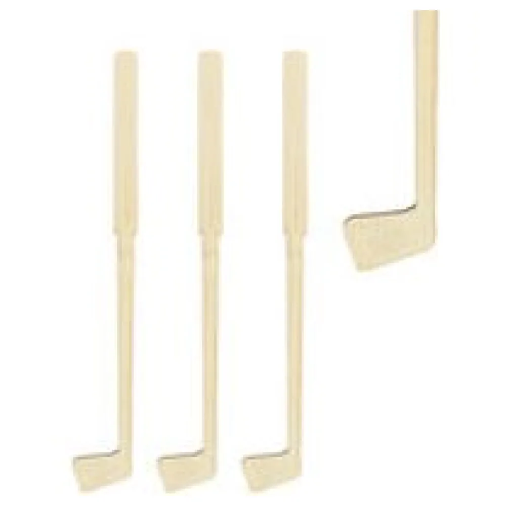 Rührstäbchen "Golfschläger" aus Bambus, 16cm, 100 Stk. – Bild 3