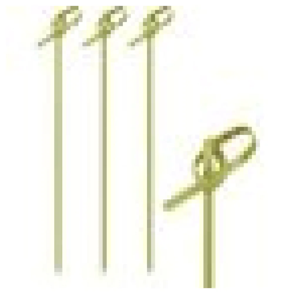 Fingerfood Spieße "Knoten" aus Bambus, 15cm, 250 Stk. – Bild 4