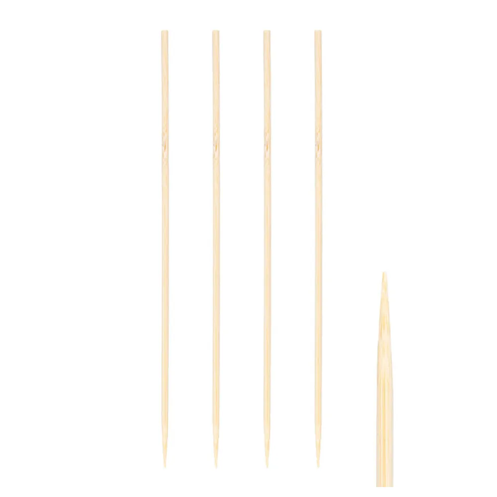 Schaschlikspieße aus Bambus, O3mm, 18cm, 500 Stk. – Bild 2