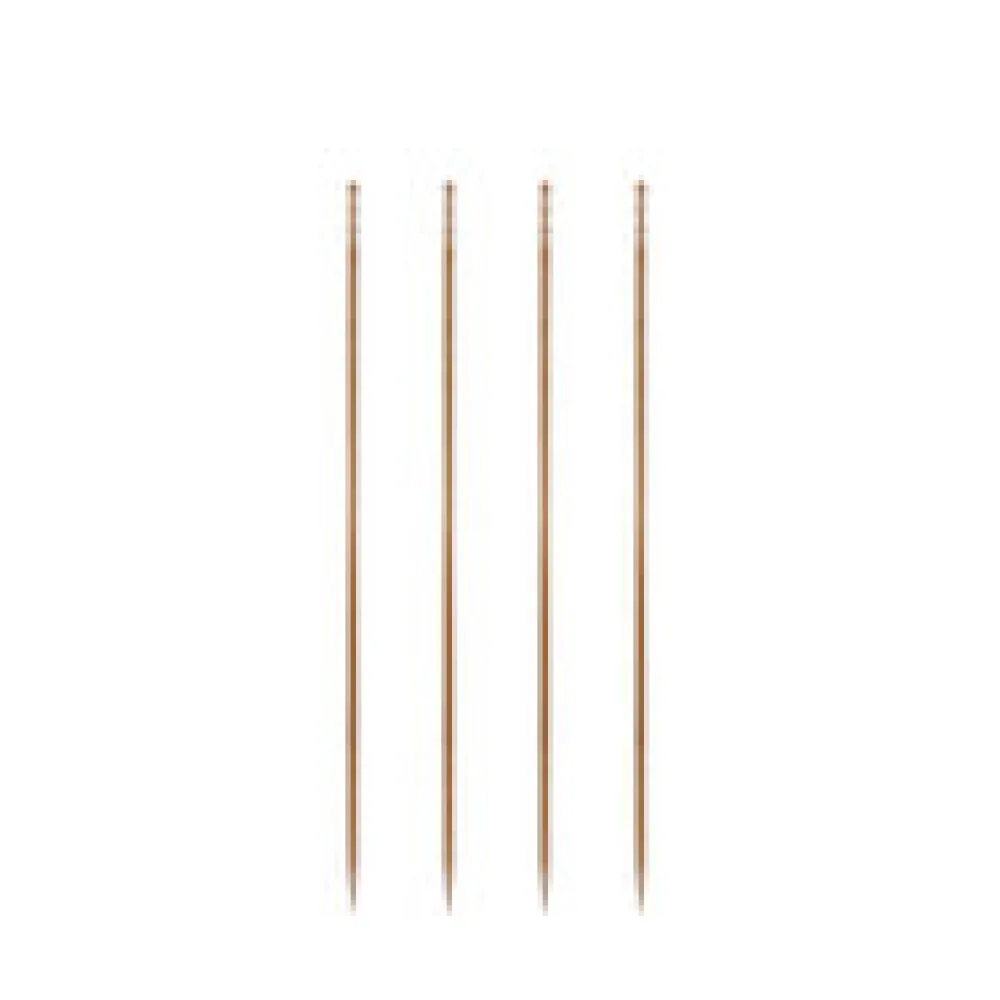 Fingerfood Spieße "gedrechselt" aus Holz, O2.2mm, 15cm, 500 Stk.