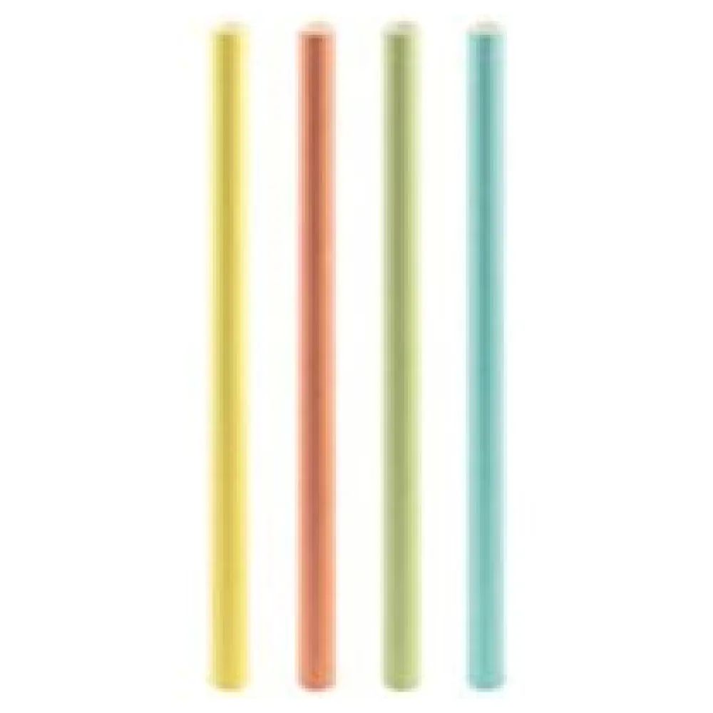Trinkhalme aus Papier für Bubble Tea, pastellbunt O12mm 21cm, 50 Stk. – Bild 3